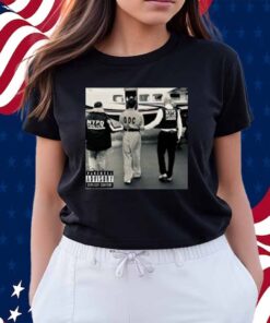Limted Luigi Mangione Helicopter Pad With Police Album Cover Shirt