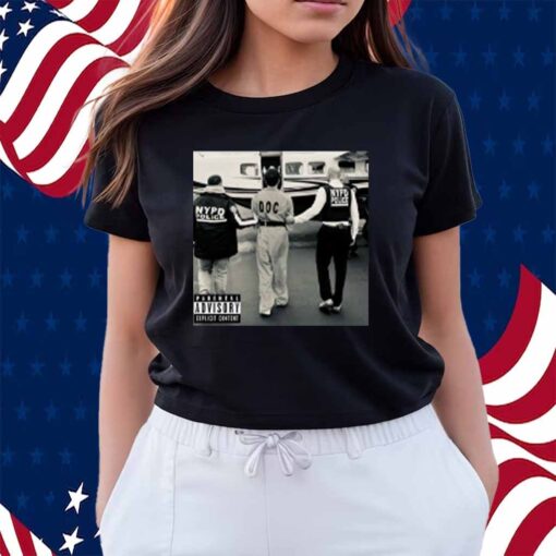Limted Luigi Mangione Helicopter Pad With Police Album Cover Shirt