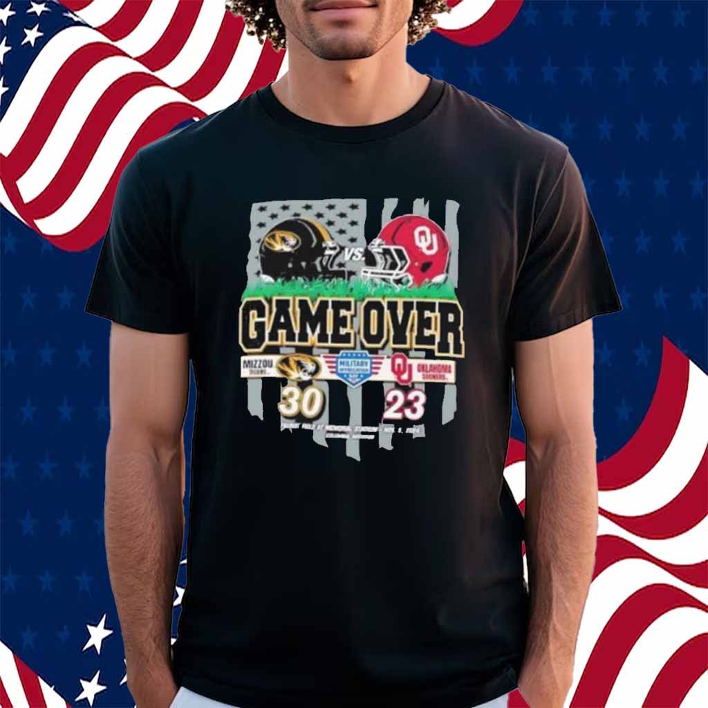 Mizzou Tigers Beat Oklahoma Sooners Game Over 2024 Shirt