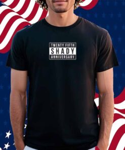 Shady Records 25Th Anniversary Shirt