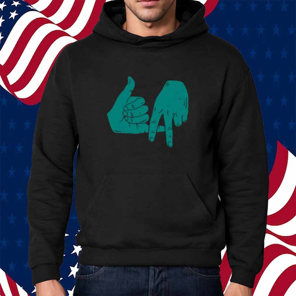 Dirty Coast Los Angeles Helping Hands Shirt