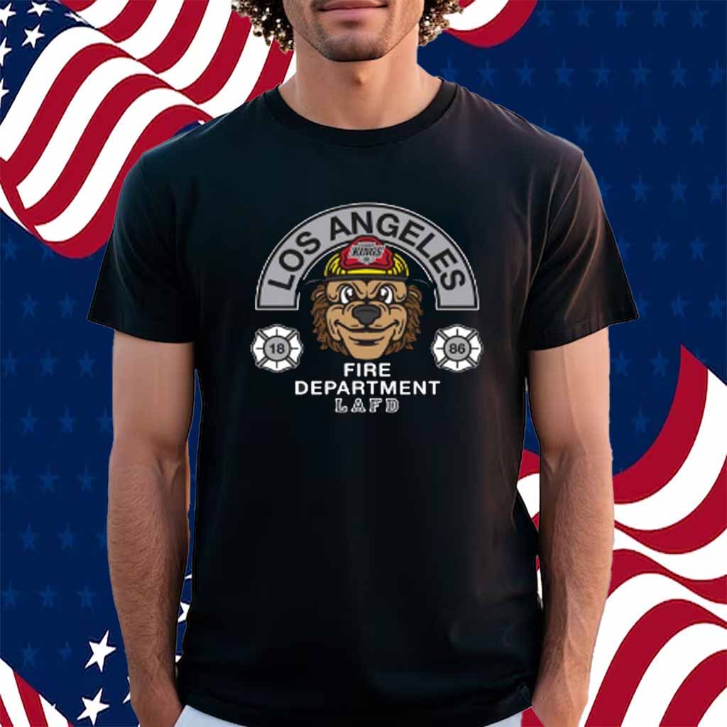 Kings X Lafd Los Angeles Fire Department Shirt
