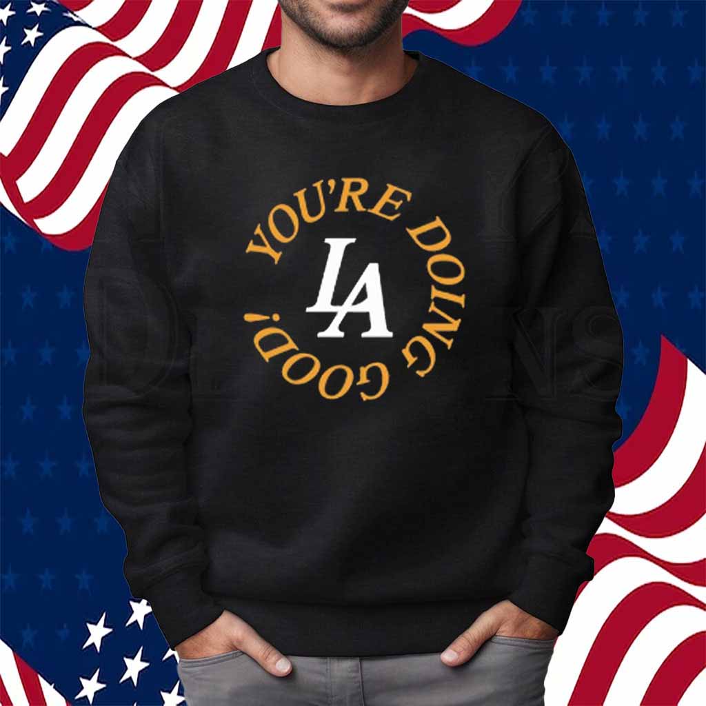 Midnight Organic You're Doing Good La Shirt