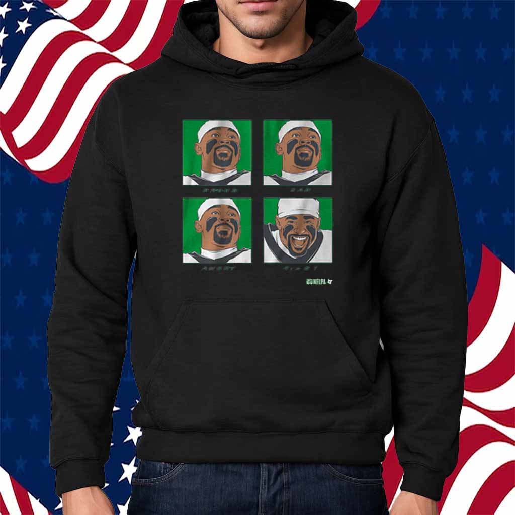 THE MANY FACES OF JALEN HURTS SHIRT