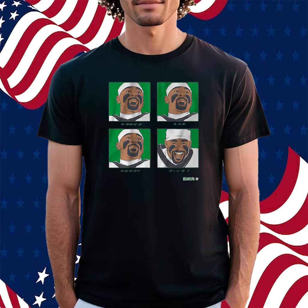 THE MANY FACES OF JALEN HURTS SHIRT