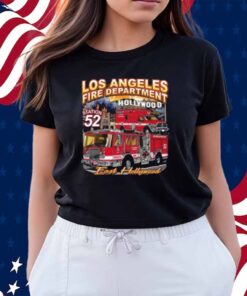 los angeles fire department, LAFD Station 52 East Hollywood California Fire Shirt