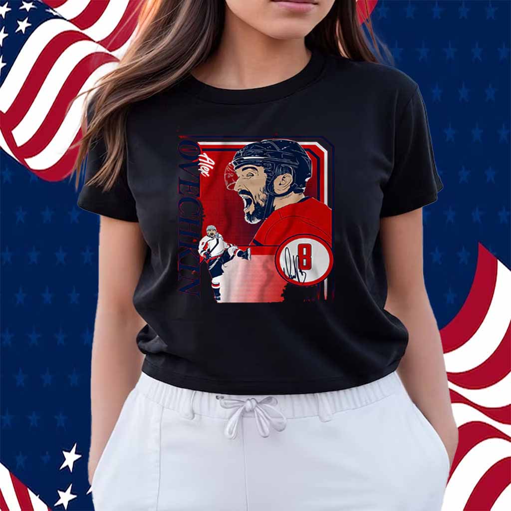 ALEXANDER OVECHKIN COLLAGE FRAME SHIRT