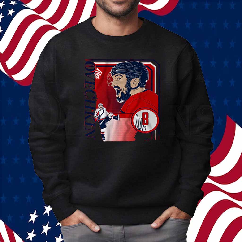 ALEXANDER OVECHKIN COLLAGE FRAME SHIRT