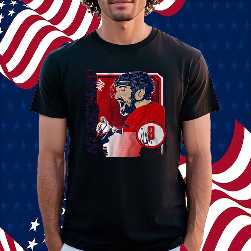 ALEXANDER OVECHKIN COLLAGE FRAME SHIRT