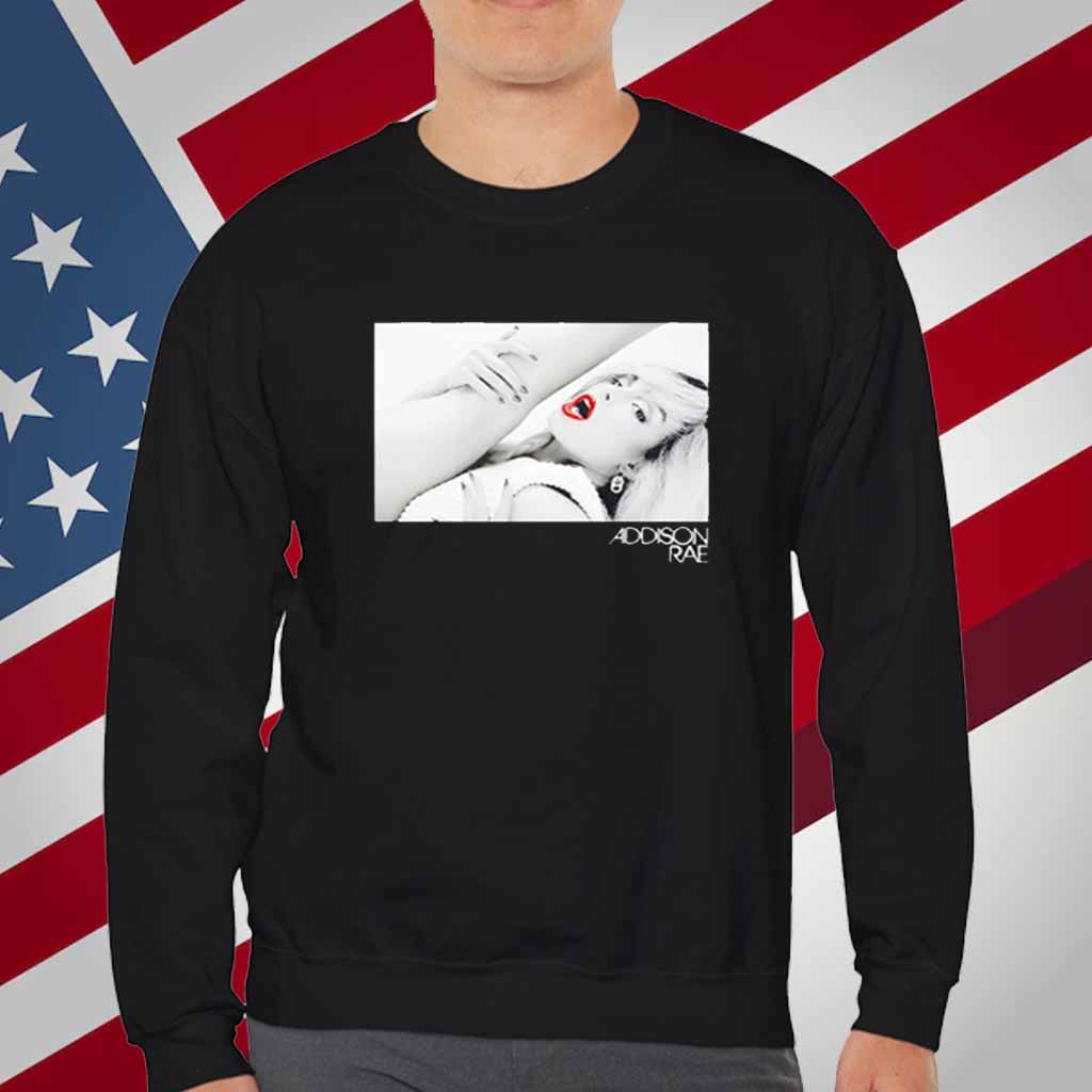 Addison Rae Flashes Her Bare Legs T-Shirt