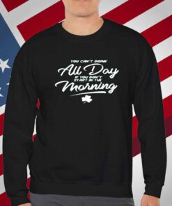CAN'T DRINK ALL DAY POCKET T-SHIRT