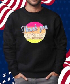 Cleotrapa Wearing Thank You For Eating Me Out For 45 Minutes Shirt