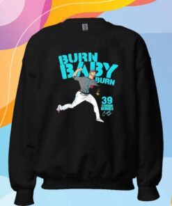 Corbin Burnes Burn Baby Burn 39 Arizona Diamondbacks T-Shirt