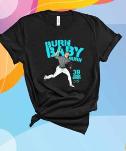 Corbin Burnes Burn Baby Burn 39 Arizona Diamondbacks T-Shirt