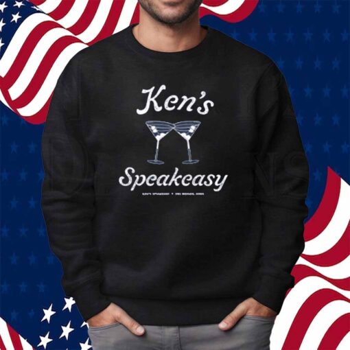 KEN'S SPEAKEASY MARTINI SHIRT