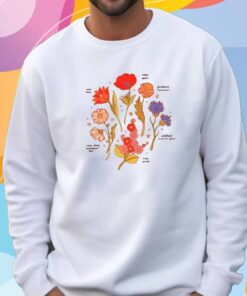 Limted Botanical Revival Tulip Poppy T-Shirt