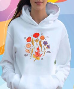 Limted Botanical Revival Tulip Poppy T-Shirt