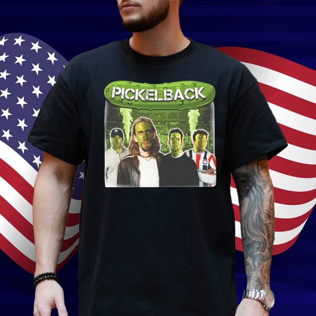 Trendfits Pickelback Shirt Love whiskey? Love pickles? Then the "Trendfits Pickleback" t-shirt is made for you! Celebrate your favorite bar shot combo with this fun and stylish design. Whether you're out with friends, hitting up your favorite dive bar, or just showing off your love for the legendary pickleback shot, this tee is sure to be a conversation starter. Features: ✔️ Soft, High-Quality Fabric – Perfect for all-night comfort ✔️ Bold & Playful Design – A must-have for whiskey lovers ✔️ Available in Multiple Colors & Sizes – Find your perfect fit ✔️ Great for Bartenders, Partygoers, and Pickleback Fans Because whiskey + pickle juice = perfection.