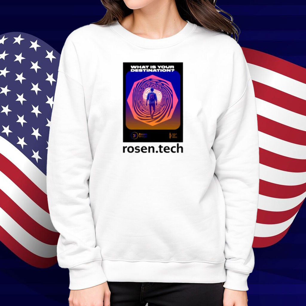 Daniel Friedman What Is Your Destination Rosen.Tech Shirt