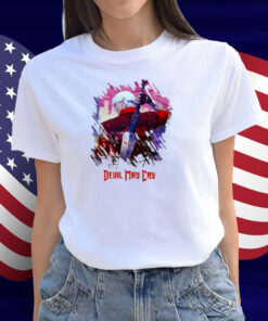 Devil May Cry Dante Oversized Faded Shirt