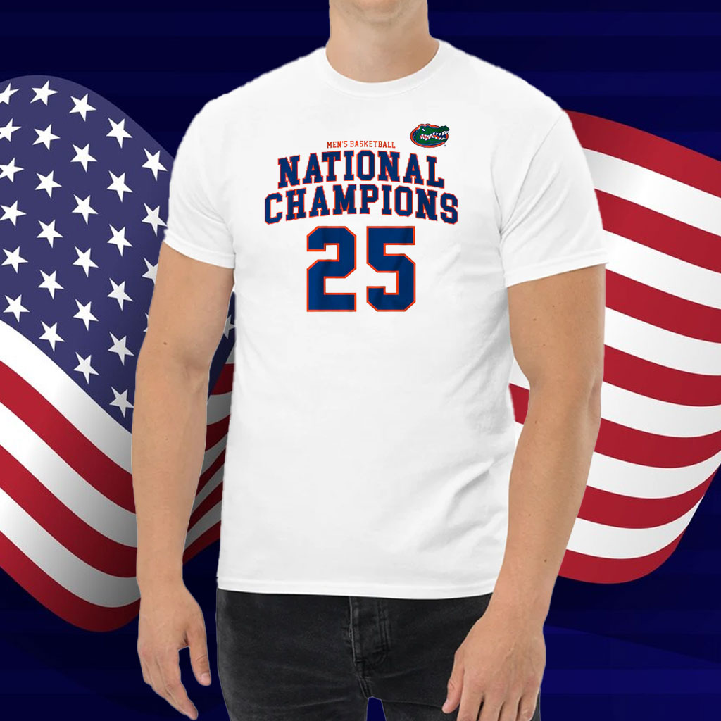 Florida Basketball: '25 National Champions Shirt