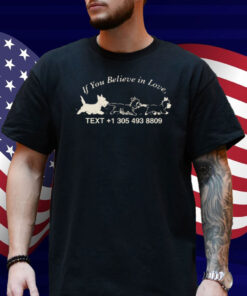 J O E J O N A S If You Believe In Love Text +1 305 493 8809 Shirt