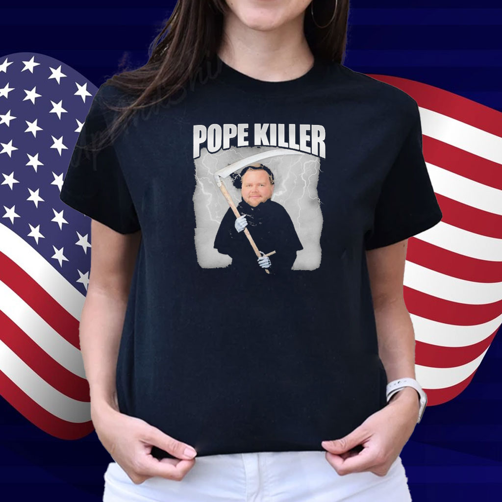 JD Vance Pope Killer Death Grim Reaper T-Shirt