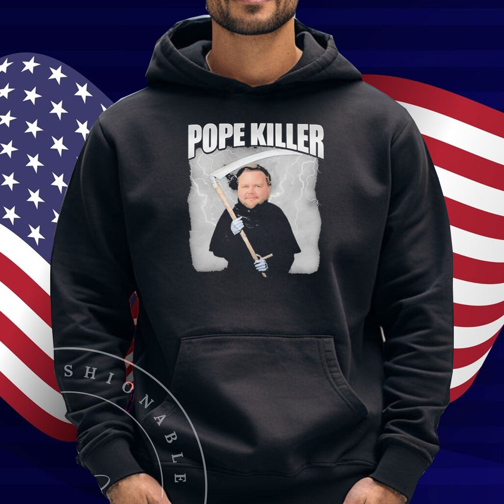 JD Vance Pope Killer Death Grim Reaper T-Shirt