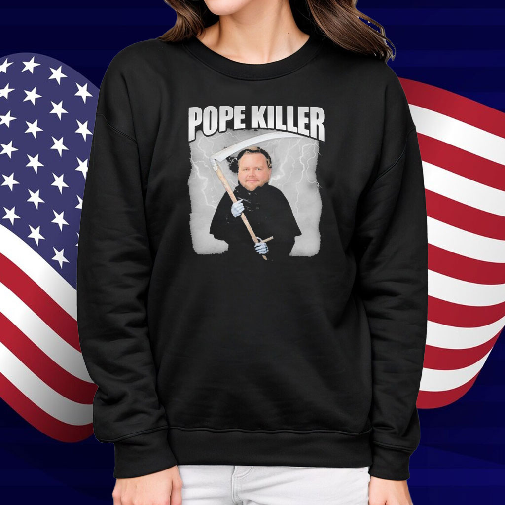 JD Vance Pope Killer Death Grim Reaper T-Shirt