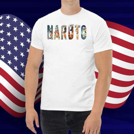 Naruto Evolution Character Art Shirt