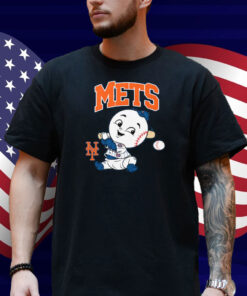 New York Mets Royal Baby Mascot Shirt