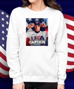 Official MLB Team USA World Baseball Classic 2025 Captain Aaron Judge New York Yankees Poster Shirt