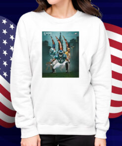 Official Philadelphia Eagles B-Dawk Brian Dawkins Sr Came In As A Tiger And Flew Into The Hall Of Fame Poster Shirt