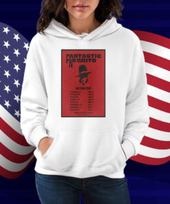 Official Poster Fantastic Negrito East Coast Tour 2025 Portsmouth WH June 25 Burlington VT June 26 Shirt