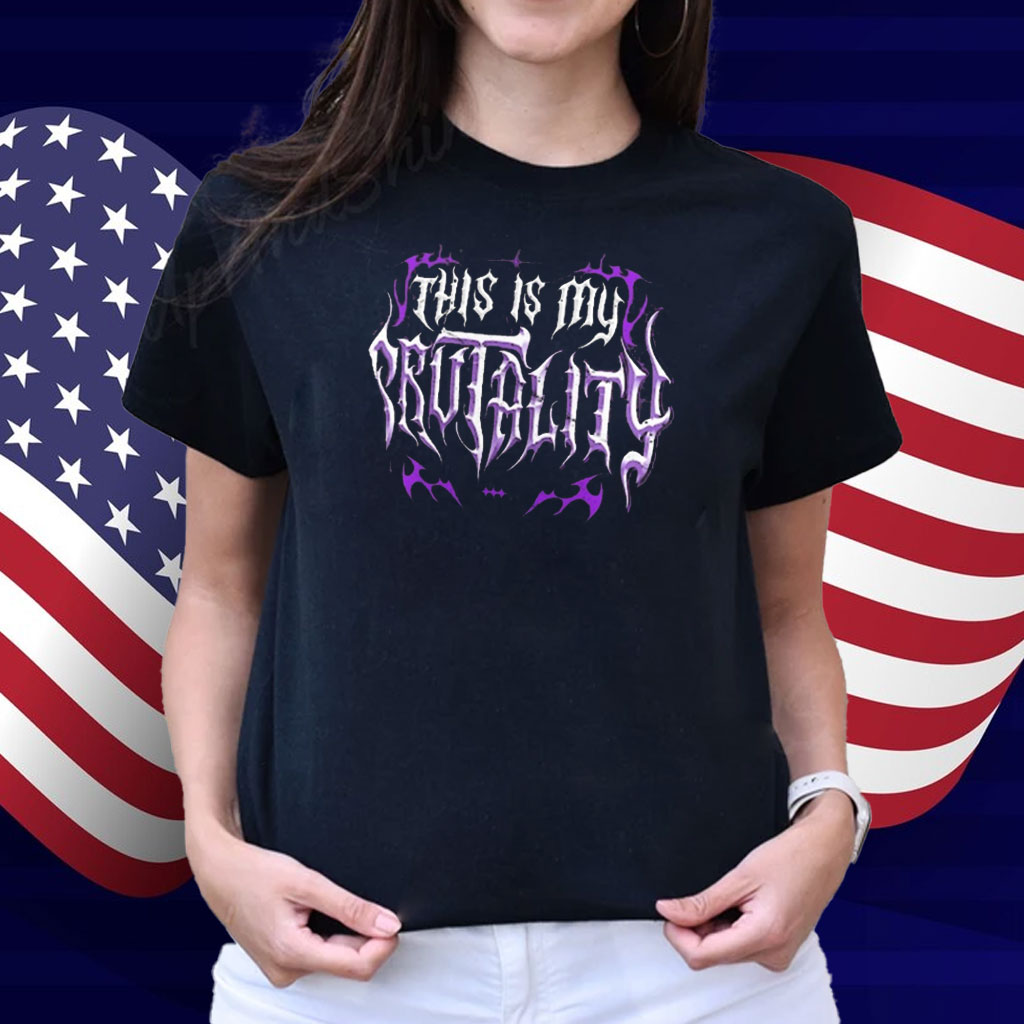 Official Rhea Ripley This Is My Brutality Logo WWE 2025 Shirt