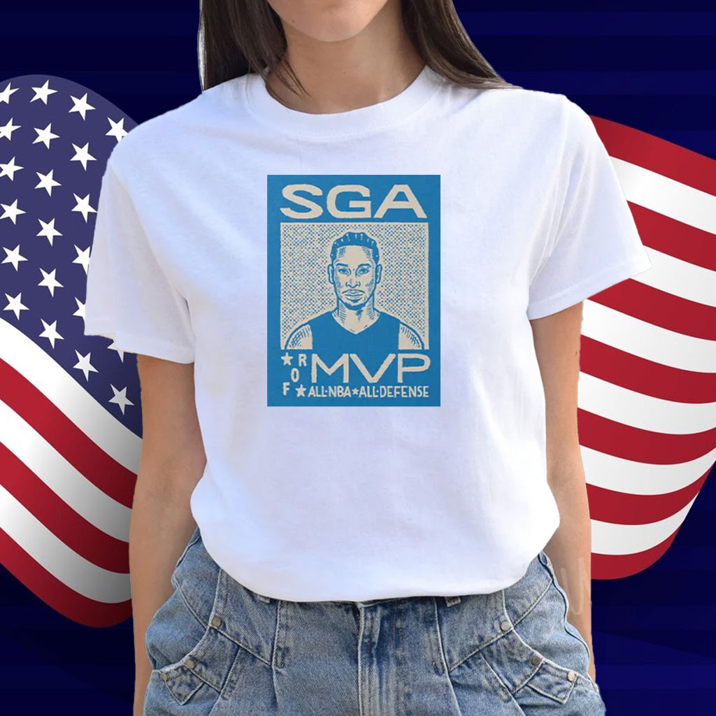 SGA Shai Gilgeous-Alexander For MVP All NBA All Defense Shirt