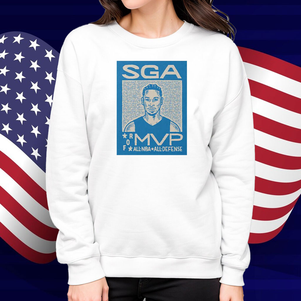 SGA Shai Gilgeous-Alexander For MVP All NBA All Defense Shirt