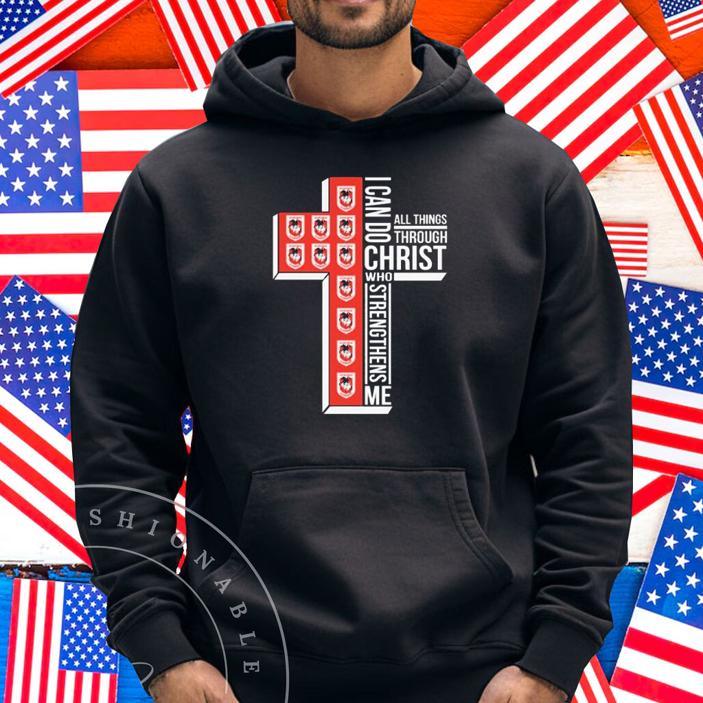 St George Illawarra Dragons I Can Do All Thing In Christ Who Strengthens Me Shirt