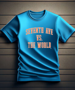 New York Basketball Seventh Ave vs the World Shirt