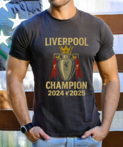 Vintage Liverpool 2025 Champions T-Shirt