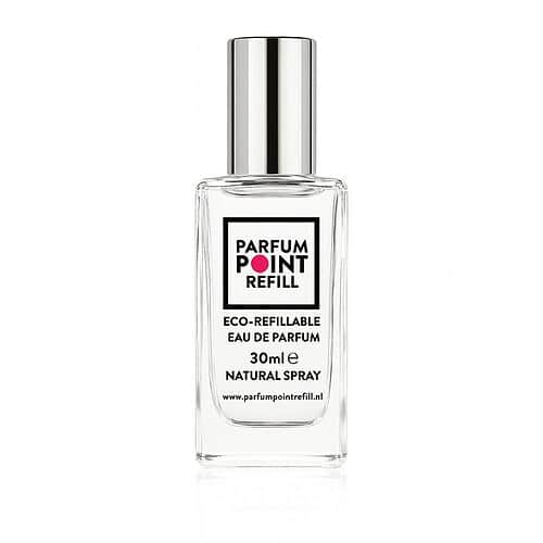 ParfumRefil-30ml Aangepaste afbeelding is een parfumfles met "Parfum Point Refill" label.