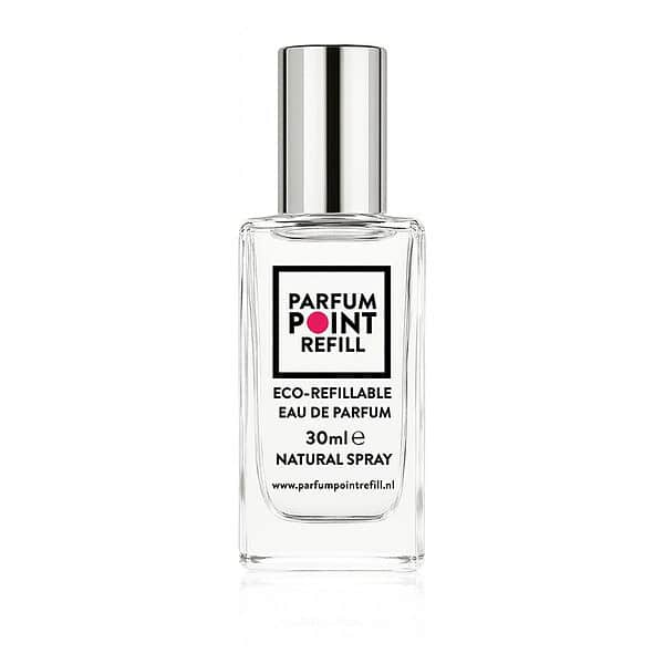 ParfumRefil-30ml Aangepaste afbeelding is een parfumfles met "Parfum Point Refill" label.