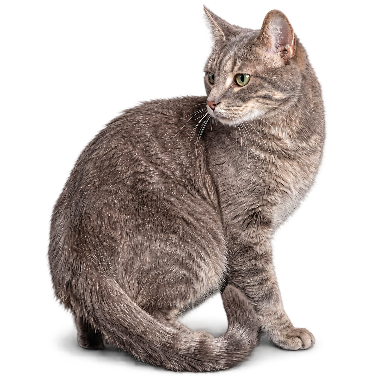 Beautiful grey cat