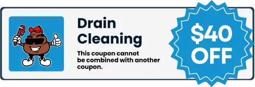$40 OFF coupon for Drain Cleaning | Sheet Happens Plumbing & Drain