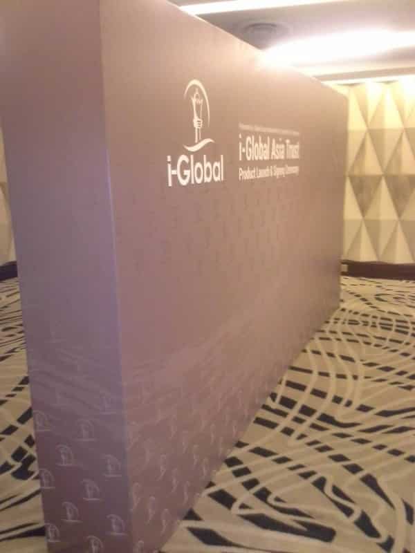i-global photo booth 4 x 2.5m
