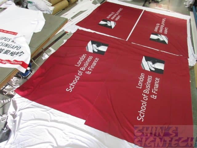 Table cloth for London School of Business