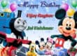 banner printing for Thomas & Friends Birthday Banner