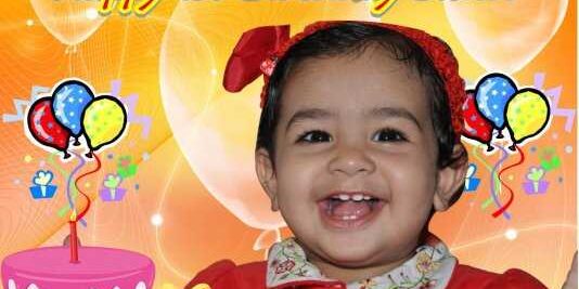 1st Birthday Banner Singapore