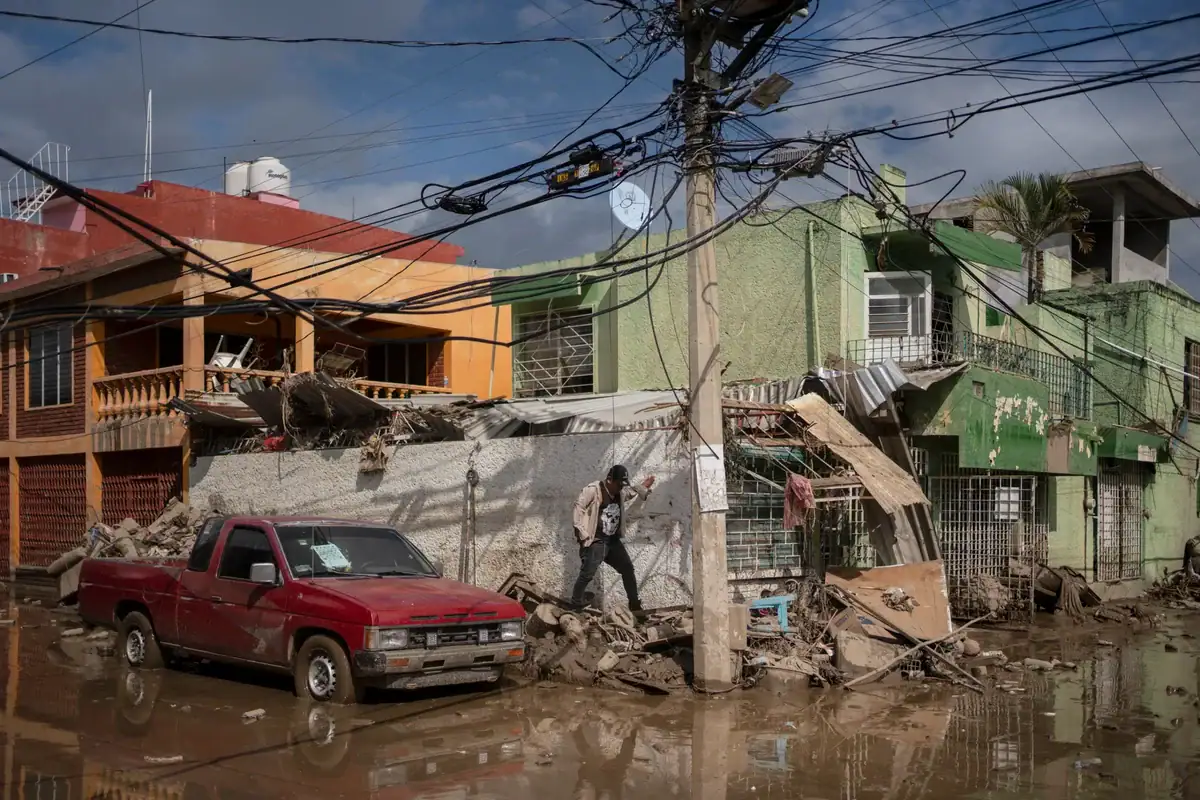En México, más de 38 mil viviendas fueron afectadas por las lluvias