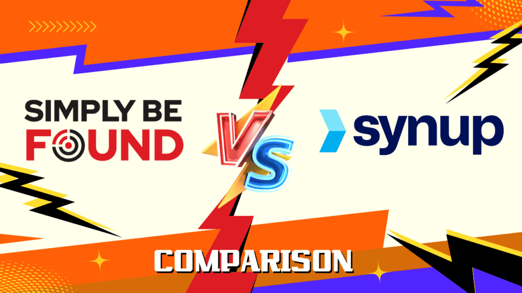 Simply Be Found and Synup Comparison